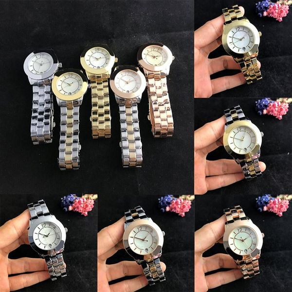 

wristwatches rllen original pan men and women couple luxury watch with logo fashion casual simple, Slivery;brown