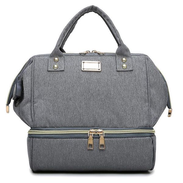 

diaper bags two layers keep warm backpack multifunctional waterproof oxford mommy bag modern solid women maternity nappy handbag