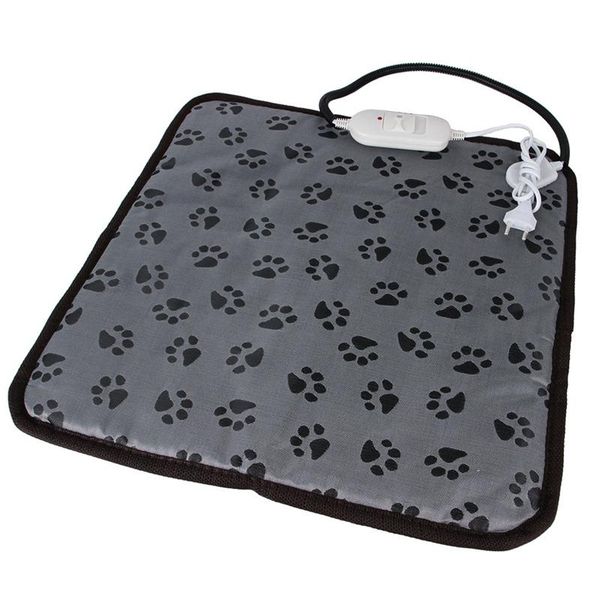 

dog houses & kennels accessories pet electric blanket heating cushion waterproof anti-bite wear adjustable temperature mat (eu plug)