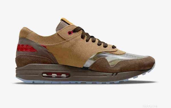 

released authentic 1 clot kiss of death cha k.o.d. shoes medium brown transparent net deep red orange blaze men women athletic sports