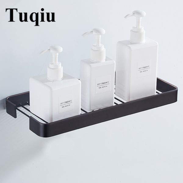 

2021 new brass bathroom square bath shower caddy rack holder wall mounted corner shelf d0h9