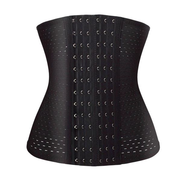 

waist support corset trainer binders shapers slimming underwear belly sheath bodies for women modeling strap reductive girdle belt femm, Black;gray