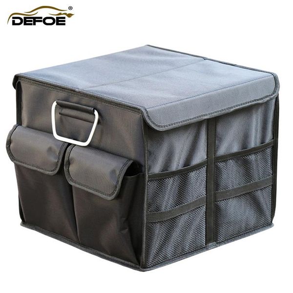 

car organizer storage box bag trunk folding multi-function home backup