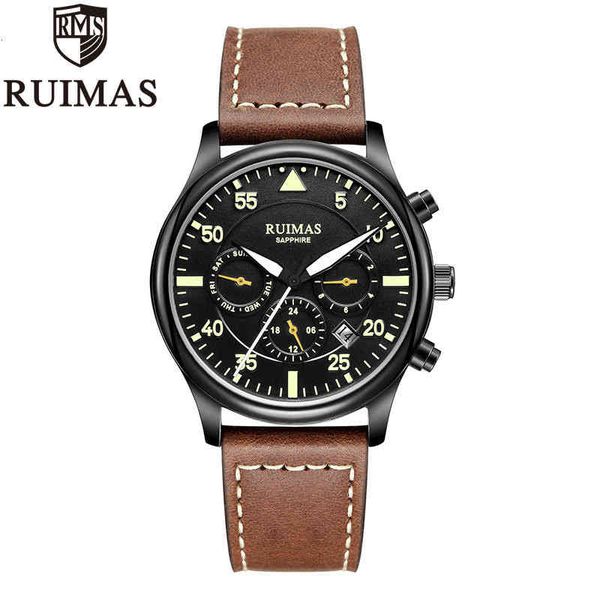 

automatic space men business clock lighting tours waterproof mechanical brand relogio masculino, Slivery;brown