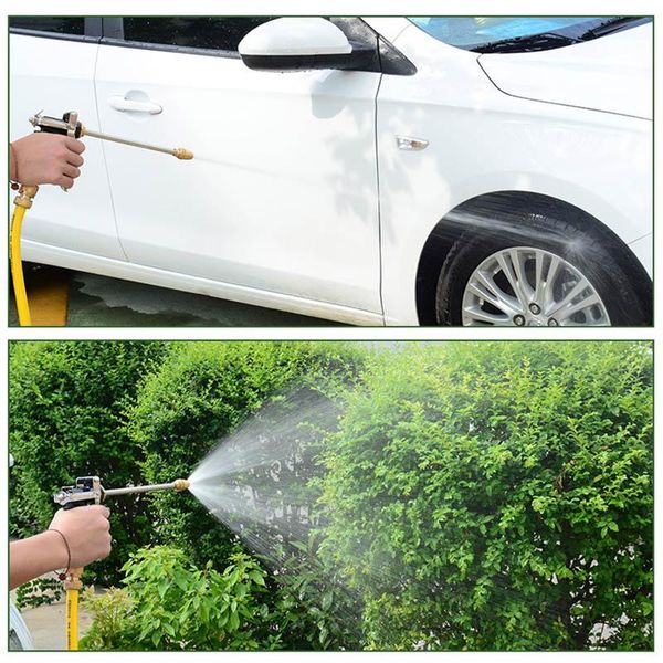 

new high pressure sprayer metal water hose spray nozzle for car washing lawn watering garden irrigation xoa