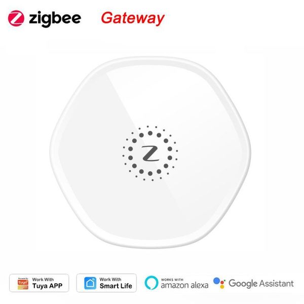 

smart home control tuya zigbee gateway wifi multi-function device linkage central host app life alexa google