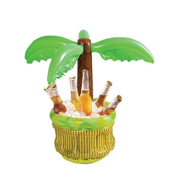 

pool & accessories cooler beer drinks ice bucket party tropical hawaiian summer inflatable container pvc storage