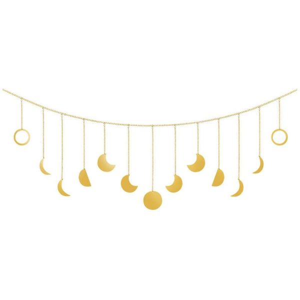 

tapestries 1pc r eclipse wall hangings unique metal moon hanging decoration