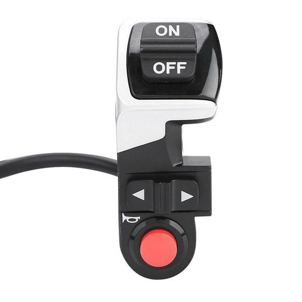 

tools 3 in 1 light horn turn switch button electric bicycle head bell for mountain bike e-bike scooter