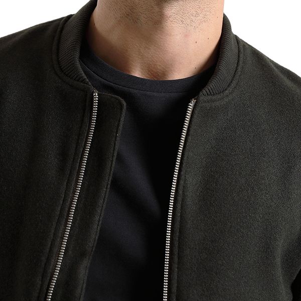 

new 2021 spring brand clothing jacket fashion casual slim fit outerwear jackets men coats jaqueta masculina jk017015 67oe, Black;brown