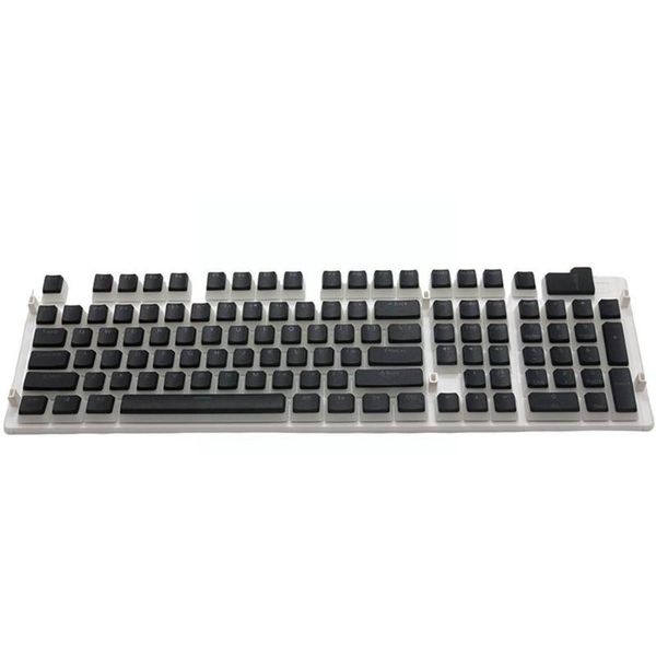 

keyboards pbt keycap oem108 key two-color milk leather mechanical keyboard switch gaming translucent s4g6