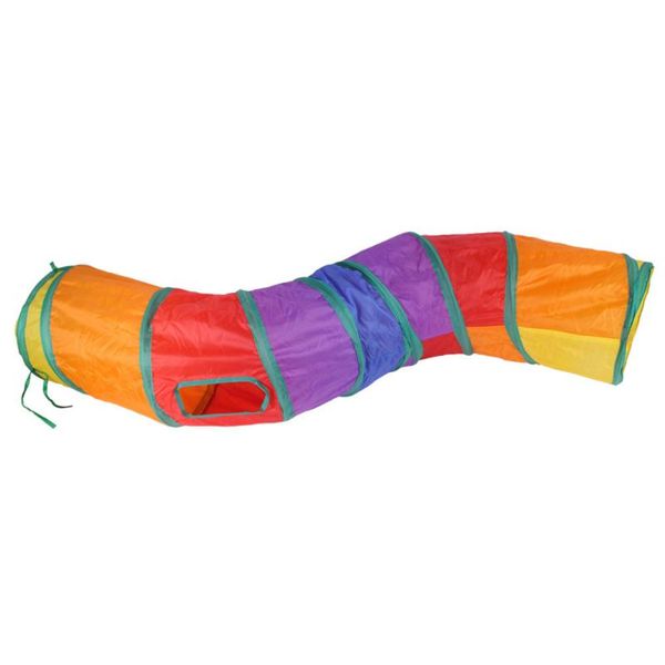 

cat toys 1pc s-curved tunnel kitten plaything folding teasing