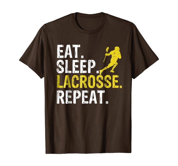 

Eat Sleep Lacrosse Repeat Sports Team Game Gift T-Shirt, Mainly pictures
