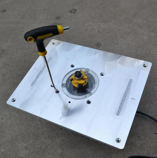 

professional hand tool sets trimming machine flip plate engraving aluminum router table insert diy woodworking benches