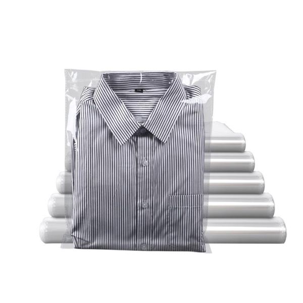 

clothing & wardrobe storage customized logo opp transparent self-adhesive packaging food suit toys underwear pe bag