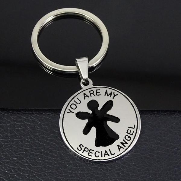 

keychains "you are my special angel" keychain est pendant jewelry for men and women yp7476, Silver