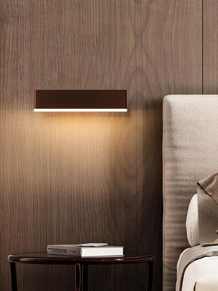 

wall lamps bedroom lamp simple modern bedside led lighting creative rotatable living room study aisle