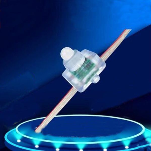 

500pcs ws2811 ic full color rgb string square led pixel module 2811 led module dc5v ip68 waterproof