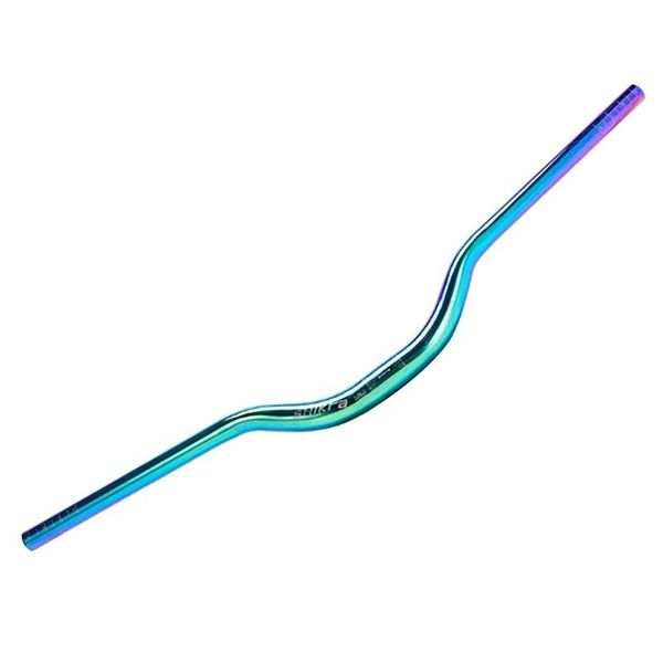 

bike handlebars &components shikra colorful bicycle handlebar mountain rainbow mtb xc fr handle bar 6 degree 31.8x780mm
