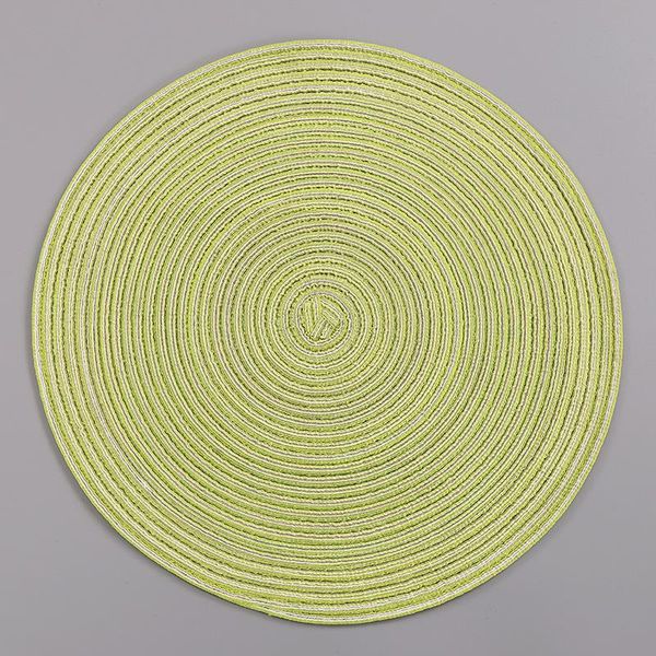 

mats & pads round cotton heat resistant dining table plate mat for household protects from burnt out 18/30cm li
