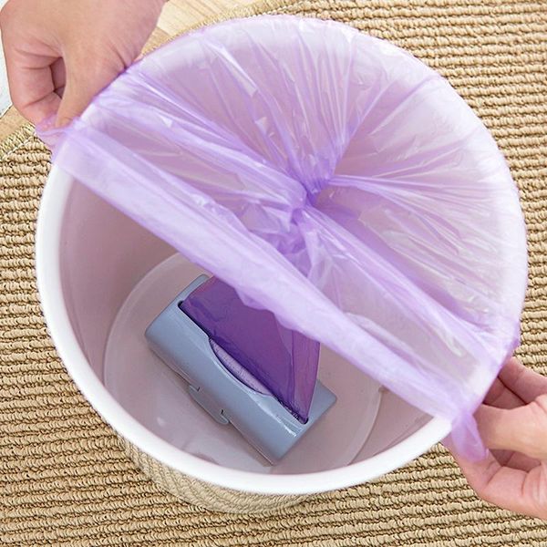 

trash bags storage container 1 pc kitchen gadgets plastic bag storage box bathroom organization multi-purpose wall-mounted