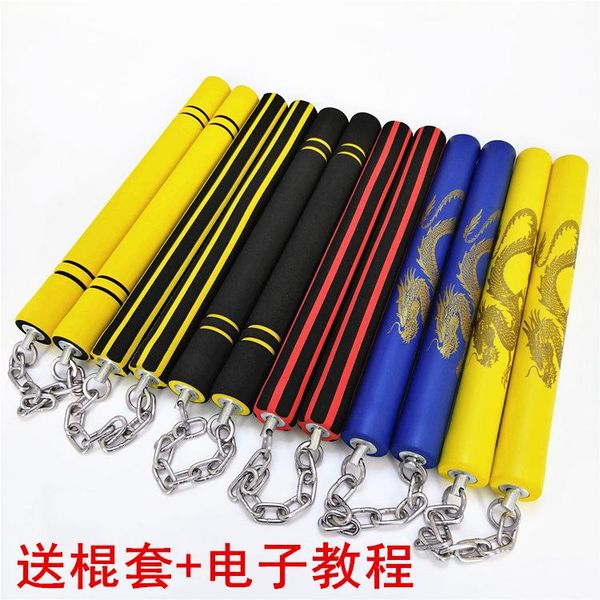 

accessories children's sponge nunchucks nunchaku safety bie beginner training practice stick toddler foam fitness