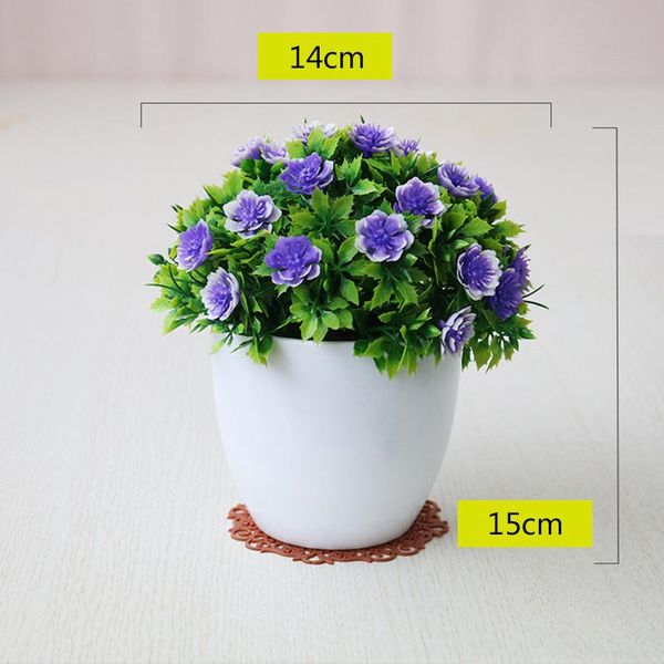 

artificial fake potted flower plant bonsai indoor /outdoor floral decor gift art