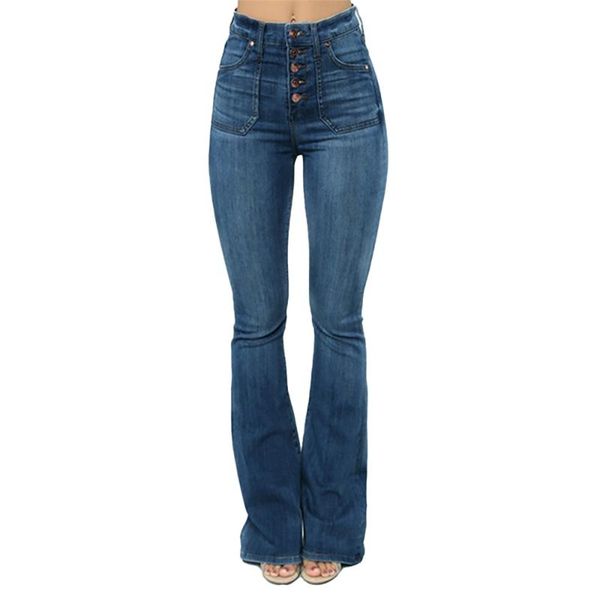 

women's jeans 2021 high waist wide leg women boyfriend denim skinny woman's vintage flare plus size 3xl wash pant d30, Blue