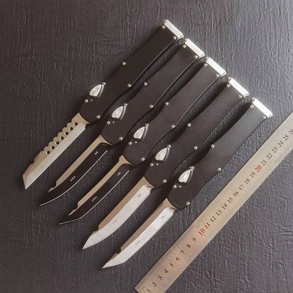 ГОРЯЧИЕ ПРЕДЛОЖЕНИЯ Автоматический нож для самообороны (4,6 дюйма, сатин) одинарного действия Тактические ножи Выживание Карманный автоматический нож 6061-T6 ручка EDC Tools