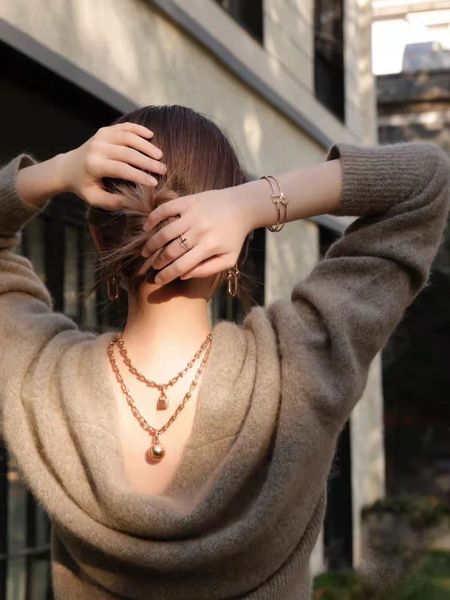 

necklace bracelet ball lock horseshoe hardware designerwomen men couple fashion watche wedding party thanksgiving day valentine gold silver