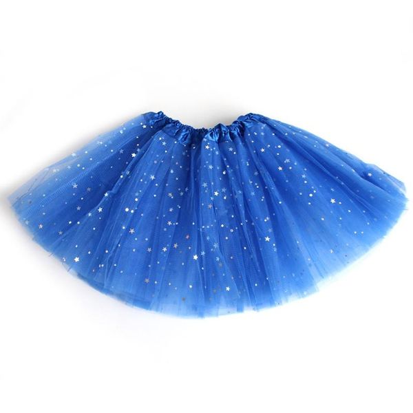 

skirts 3-8t baby star glitter dance tutu skirt 3 layers tulle toddler pettiskirt tule girls children shining