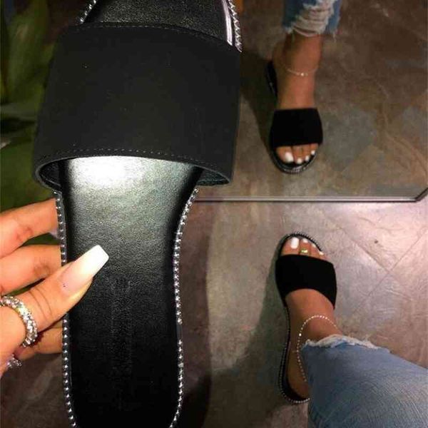 

75% off factory outlet sale 2021 black durable sandals outdoor wild fashion beach flat flip flop spring summer women's slides leopard w