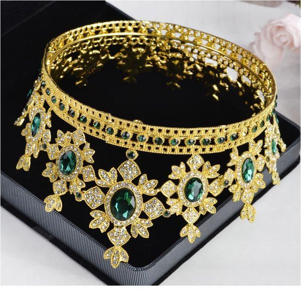 

gold crystal queen bridal tiaras and crowns bride headpiece women prom diadem decorations for wedding hair jewelry acc jllhth, Silver