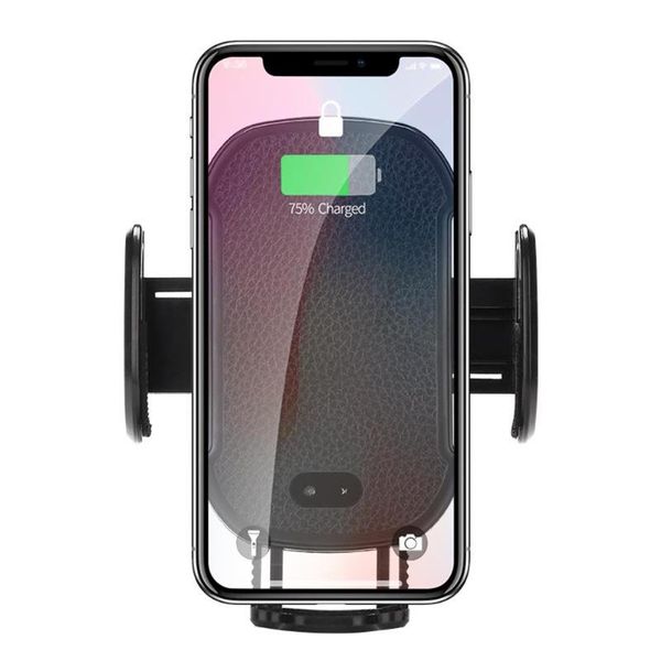 

cell phone mounts & holders car holder smart ir sensor wireless charger bracket for
