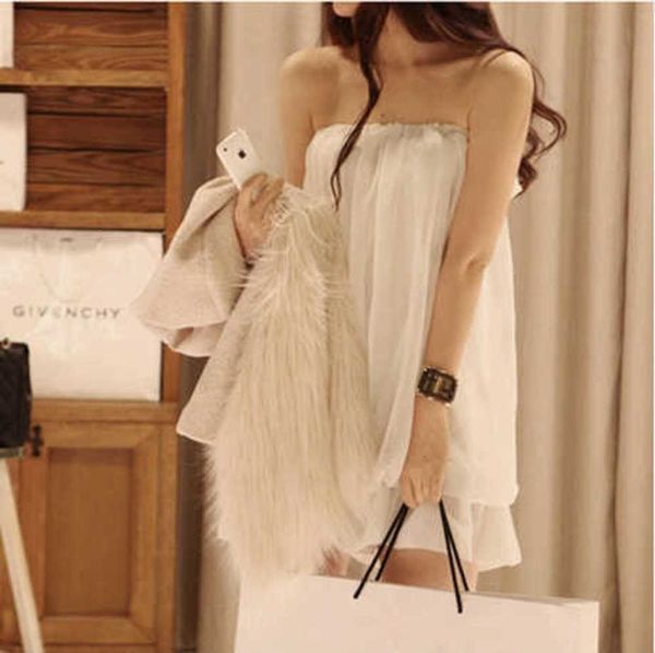 

spring and summer simia ruffle short bra dress 937, White;black