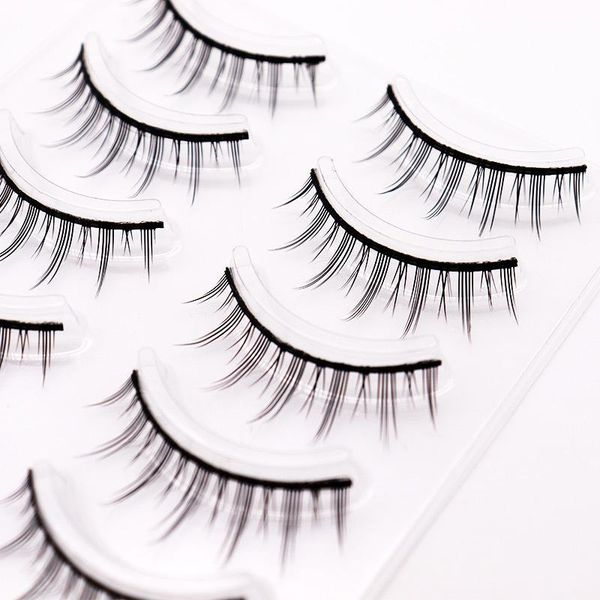 

false eyelashes 5 pairs natural daily eye lashes girls makeup necessaries