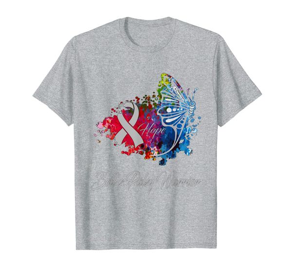 

bell's palsy awareness t-shirt, White;black