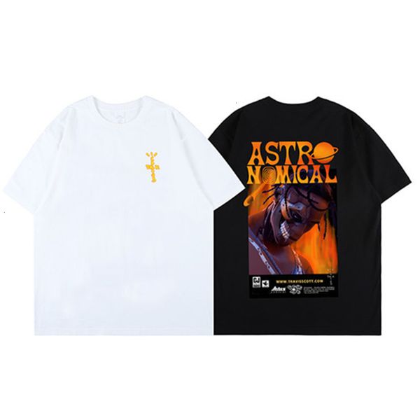

2021 new 2021ss summer style cactus jack travis scott t shirt men women fashion t-shirt tees u8lv, White;black