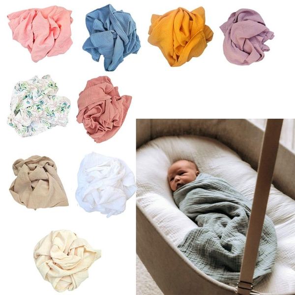 

muslin cotton baby blanket newborn swaddle warp baby pgraphy prop bath towel a2ub