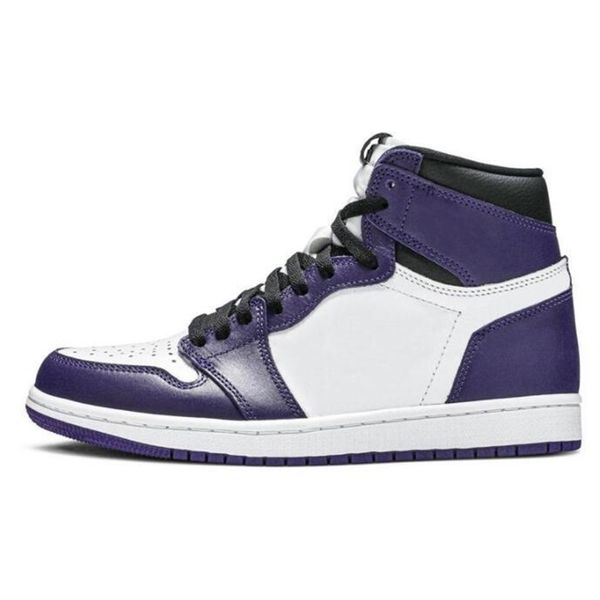 

y new arrival 2020 jumman 1 1s high men women basketball shoes obsidian satin black toe sport shoes mens shoesjqsd