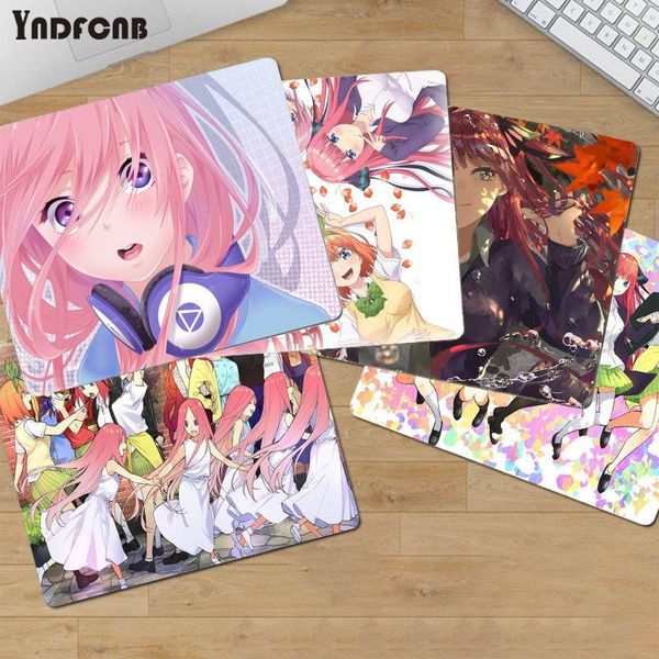 

mouse pads & wrist rests vintage cool gotoubun no hanayome gamer speed mice retail small rubber mousepad selling wholesale gaming pad