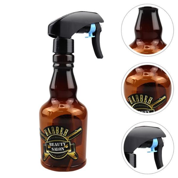 

storage bottles & jars 1pc barber shop spray bottle fine mist hairdressing dispenser
