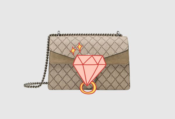 

400249-double g solds ladies bag designer stylish one-shoulder messenger bag