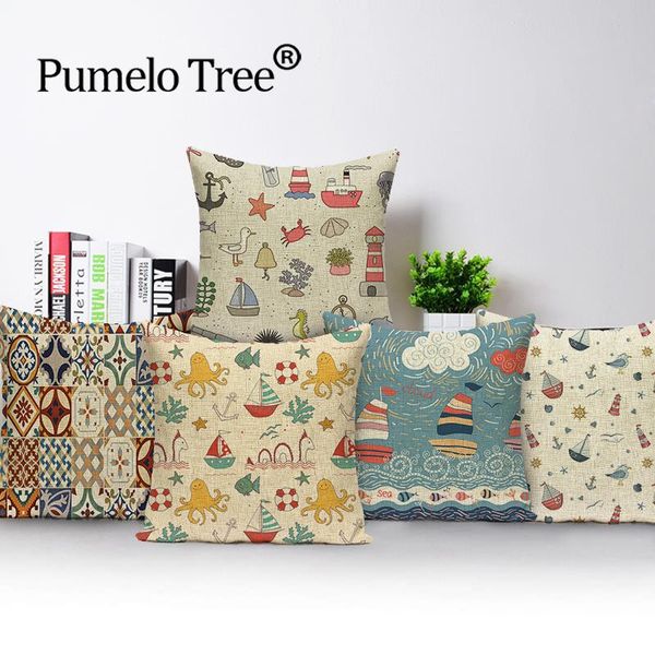 

cushion/decorative pillow twisted lines cushion covers geometric decorative case linen cases painting oil cartoon home sofacushions