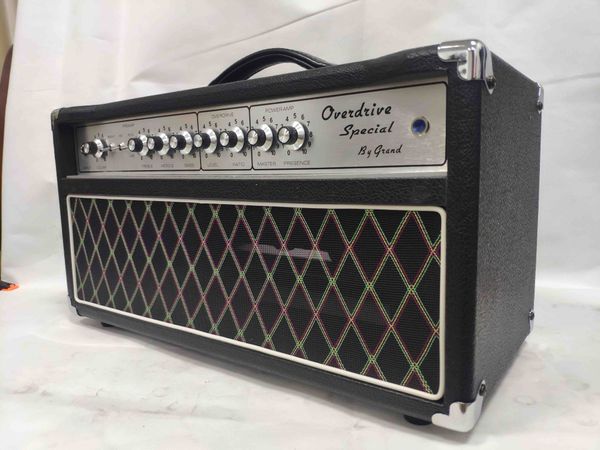 

custom g-ods tone overdrive special by grand guitar amp 50w jj tubes with loop
