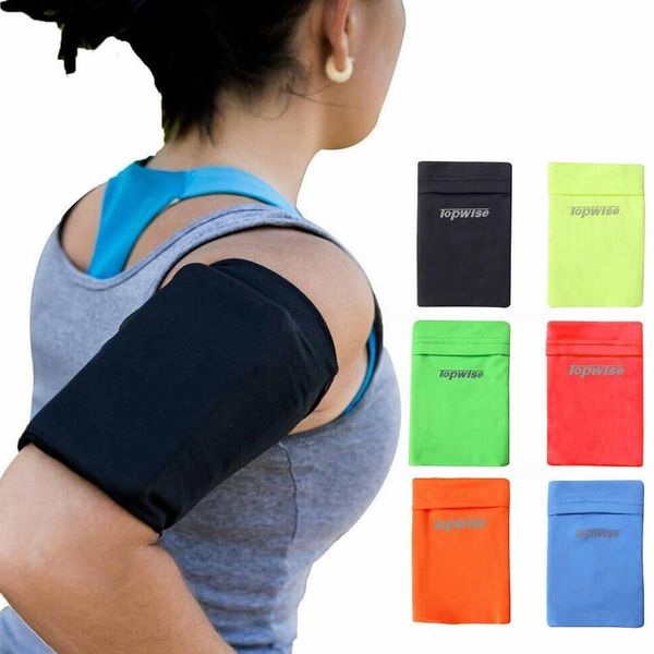 

running wrist bag armband sleeve mobile phone arm bag for gym marathon hiking outdoor sports storage running arm