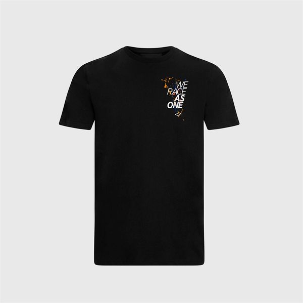 

[all saints day] 2021f1 mcl racing fans quick-drying short-sleeved summer round neck t-shirt formula one norris racing suit team polo large