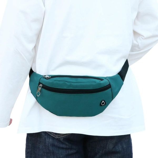 

storage bags travel multifunctional sports pocket mini fanny pack for men women portable convenient usb waist waterproof phone belt bag
