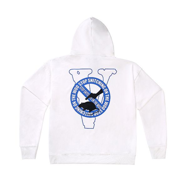 

chao brand v jacket hip hop loose men's and women's mouse hoodie, Black