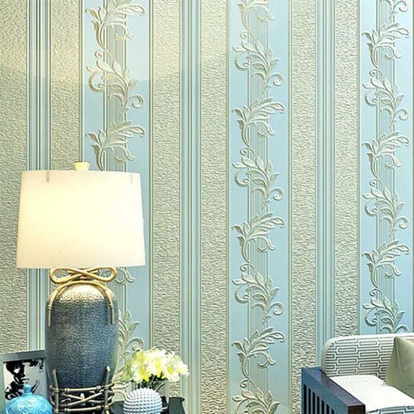 

wallpapers roll stripes 3d wallpaper vertical for bedroom walls non woven wall murals flowers decorative panels
